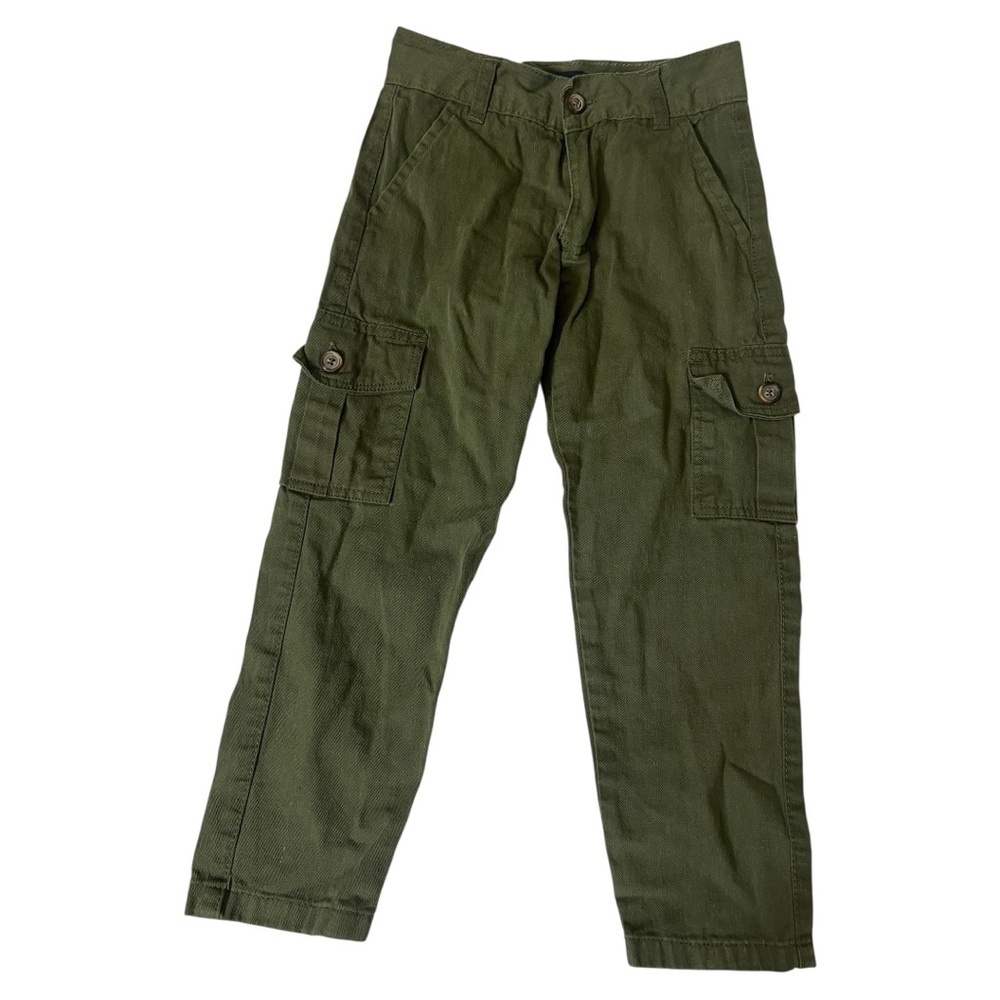 Men's Versatile Olive Cargo Pants